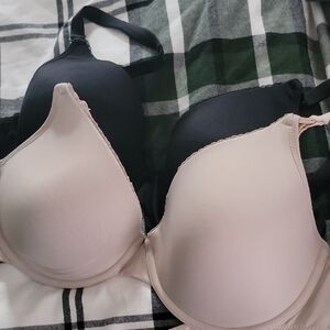 Set Of 2 Pushup Nursing Bras Underwire